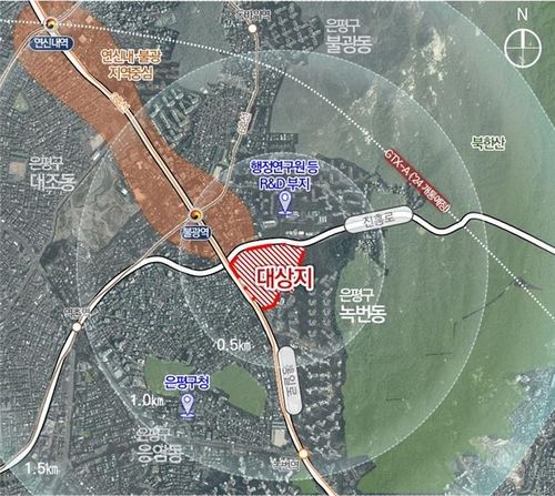 구(舊) 국립보건원 부지 위치도