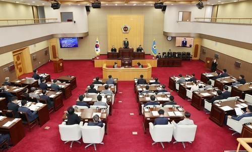 충북도의회 본회의장