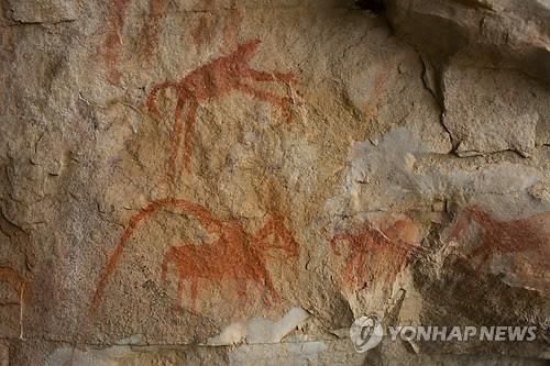 코이족 동굴 벽화