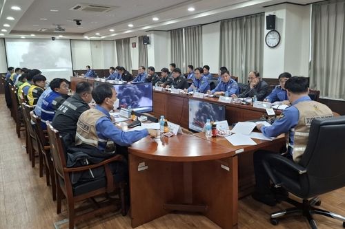 완도해경, 해양재난 대응 도상훈련