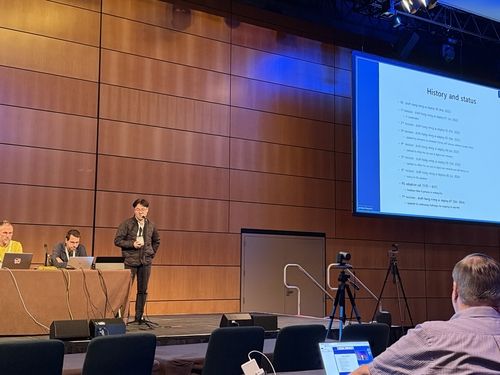 기고문 발표 모습