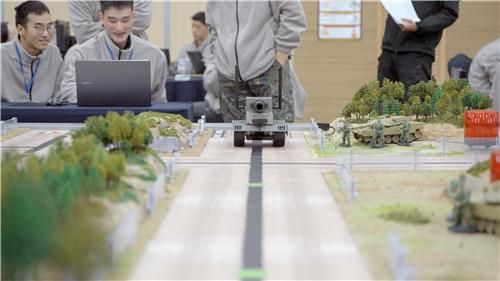 국방 AI 경진대회의 자율주행 전차로봇