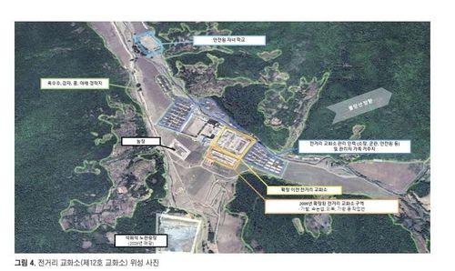 전거리 교화소 위성사진 