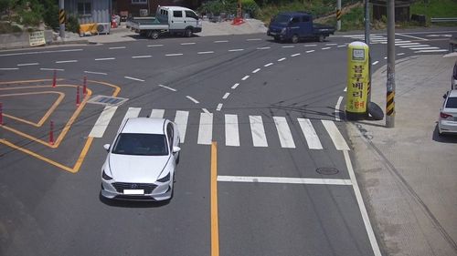 인공지능 스마트 도로방범 시스템 영상