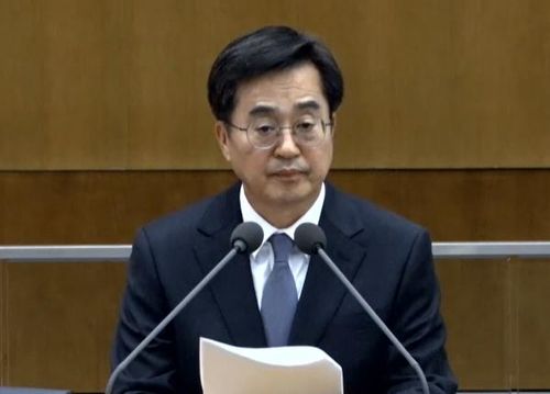 시정연설하는 김동연 경기도지사