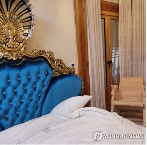 JMS 정명석의 침실