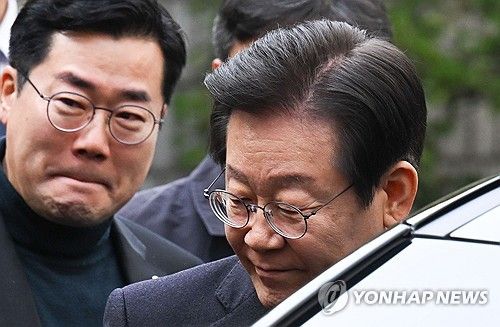 이재명 대표, '위증교사' 1심 선고공판 무죄