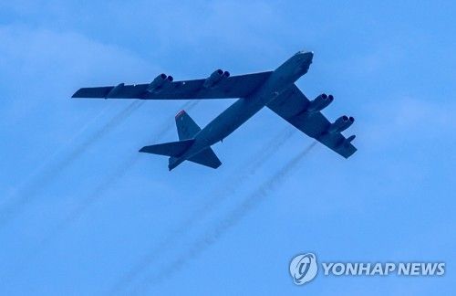 공포의 전략폭격기 B-52 [EPA 연합뉴스 자료사진. 재판매 및 DB 금지]