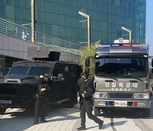 킨텍스 행사장에 또 폭발물 설치 글 신고