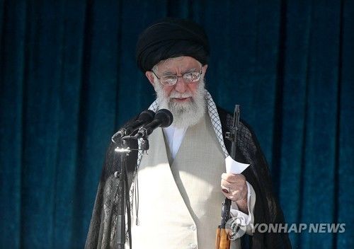 이란의 최고지도자 아야톨라 알리 하메네이 [EPA 연합뉴스 자료사진. 재판매 및 DB 금지]