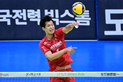 서재덕의 스파이크 서브