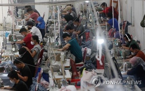 인도네시아 노동자들