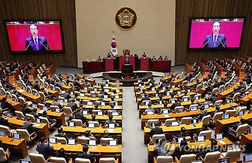 한덕수 총리 예산안 시정연설