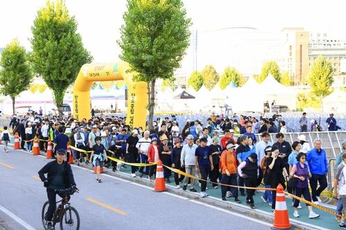 지난 9월에 진행된 구로 탄소제로 걷기행사