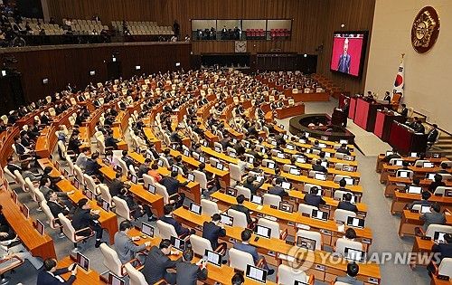 예산안 시정연설 하는 한덕수 국무총리