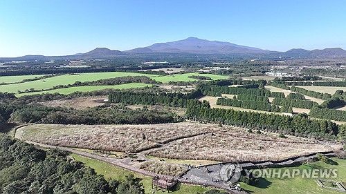 산굼부리의 가을