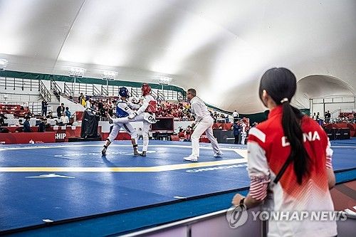 춘천 2024 세계태권도주니어선수권대회 '뜨거운 승부'