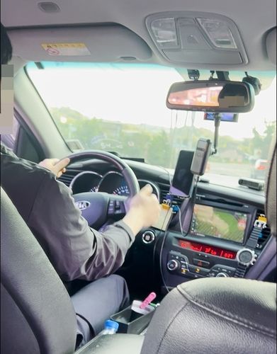 불법 운송 차량 내부