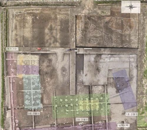 나주 복암리 유적 조사 지역 전경