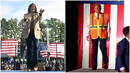 해리스 부통령과 트럼프 전 대통령