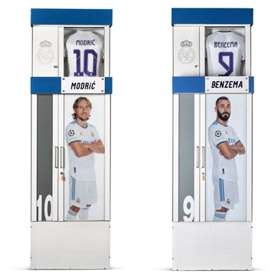 모드리치와 벤제마의 라커