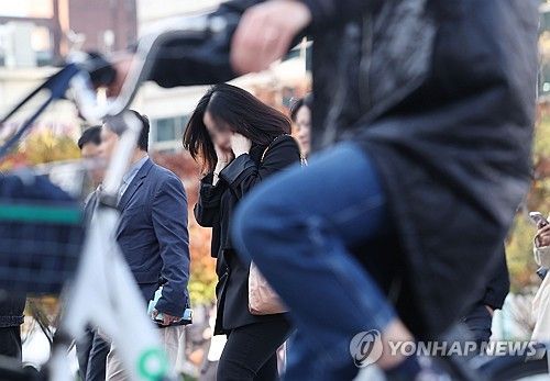 날씨가 추워졌다