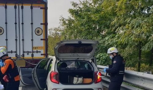 사고가 난 차량