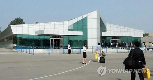 평양 순안공항 현대식 터미널 개관