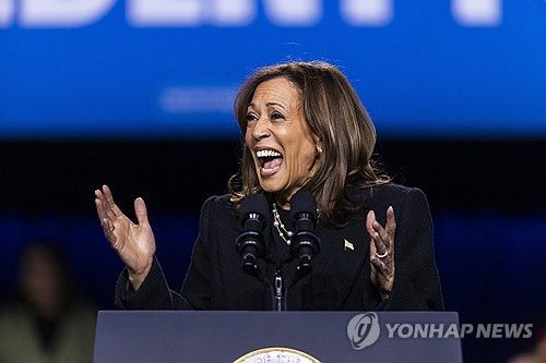 미국 민주당 대통령 후보 해리스 부통령