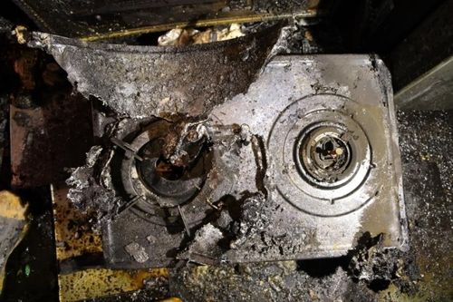 주방에서 발생한 화재