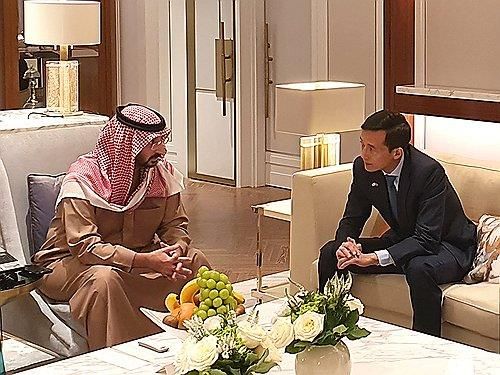 한화 부회장, 사우디 국가방위부 장관 만나 방산 협력 논의