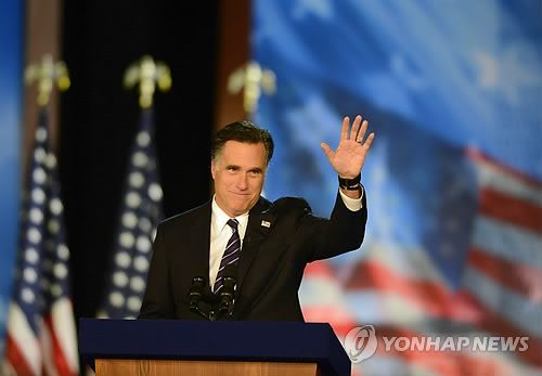 2012년 대선 당시 밋 롬니 공화당 대통령 후보