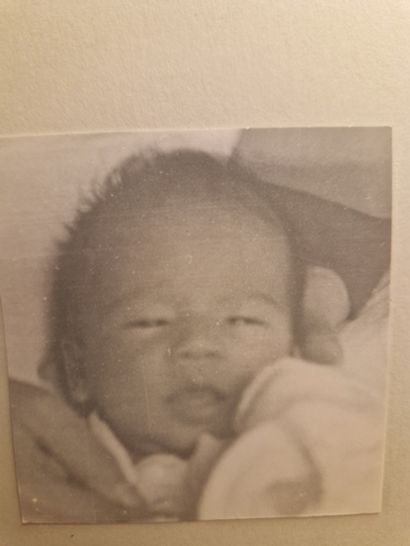 스웨덴 입양 한인 태정순 씨의 어릴 적 모습