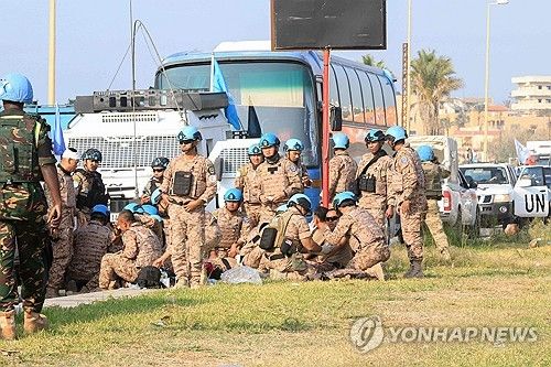UNIFIL 피습 현장