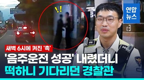 [영상] 음주운전 성공한 줄 알았는데…집 앞에서 맞닥뜨린 경찰관 - 2