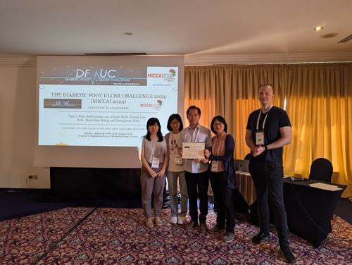 당뇨발 궤양 챌린지 대회(DFUC)에서 1위한 ETRI 연구팀 