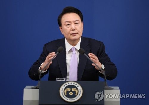 윤석열 대통령, 대국민담화 및 기자회견