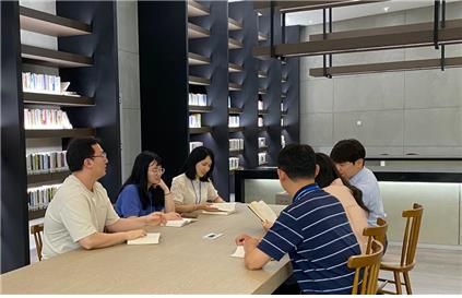 경기주택공사 독서경영 우수직장 활동 모습