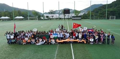 김해에서 2023년 열린 외국인 미니월드컵 