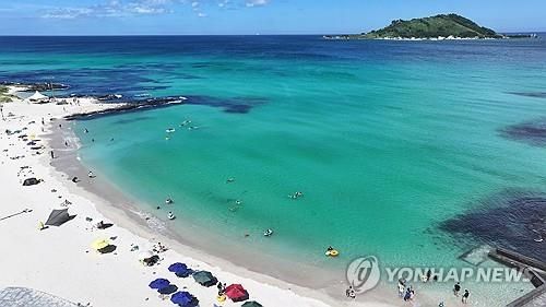 제주 한림읍 협재해수욕장