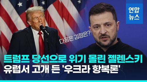 [영상] 젤렌스키 "러시아에 영토 양보는 유럽의 자살행위" - 2