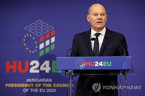 올라프 숄츠 독일 총리