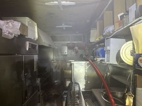 대치동 은마상가 지하 화재 현장