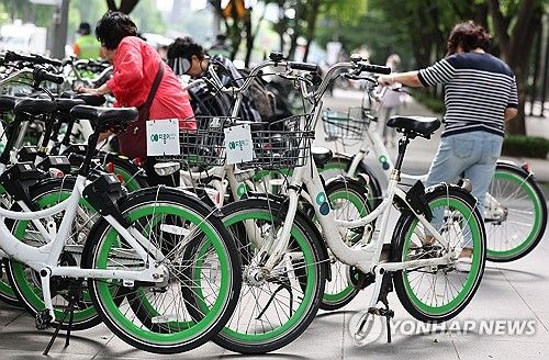 서울시 공공자전거 따릉이 누적이용 1.9억건