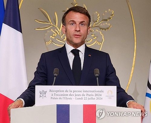 에마뉘엘 마크롱 프랑스 대통령