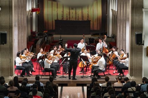 지난 7월 서울시 중구 대한성공회 서울주교좌성당에서 열린 서울시립교향악단의 '퇴근길 콘서트'. [서울시향 제공. 재판매 및 DB 금지] 