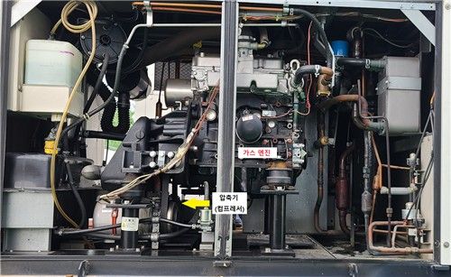 가스열펌프(GHP) 내부 모습. [환경부 제공. 재판매 및 DB 금지]