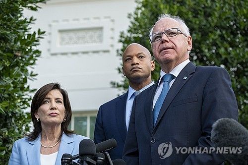 미국 민주당 소속 주지사들