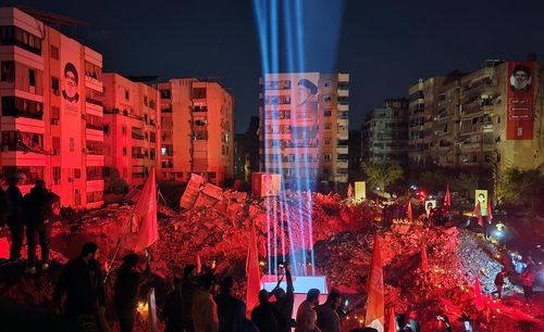 나스랄라 사망 64일만에 추도식