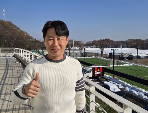 11월 29일 구리 GS챔피언스파크에서 연합뉴스와 인터뷰한 김기동 감독